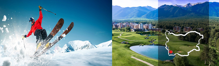 <br />
SKI/GOLF<br />
Pirin-Golf Hotel & Spa 5* - BULGARIE
